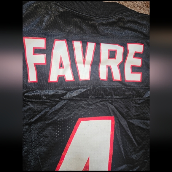 1991 Brett Favre Mitchell And Ness Atlanta Falcons Throwback Authentic jersey 54 - Picture 3 of 7